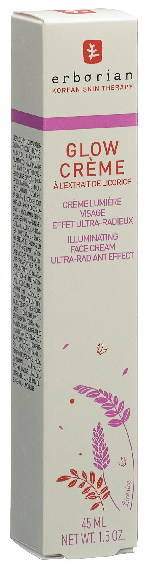 ERBORIAN CC Crème Éclat 45 ml | Teint Parfait