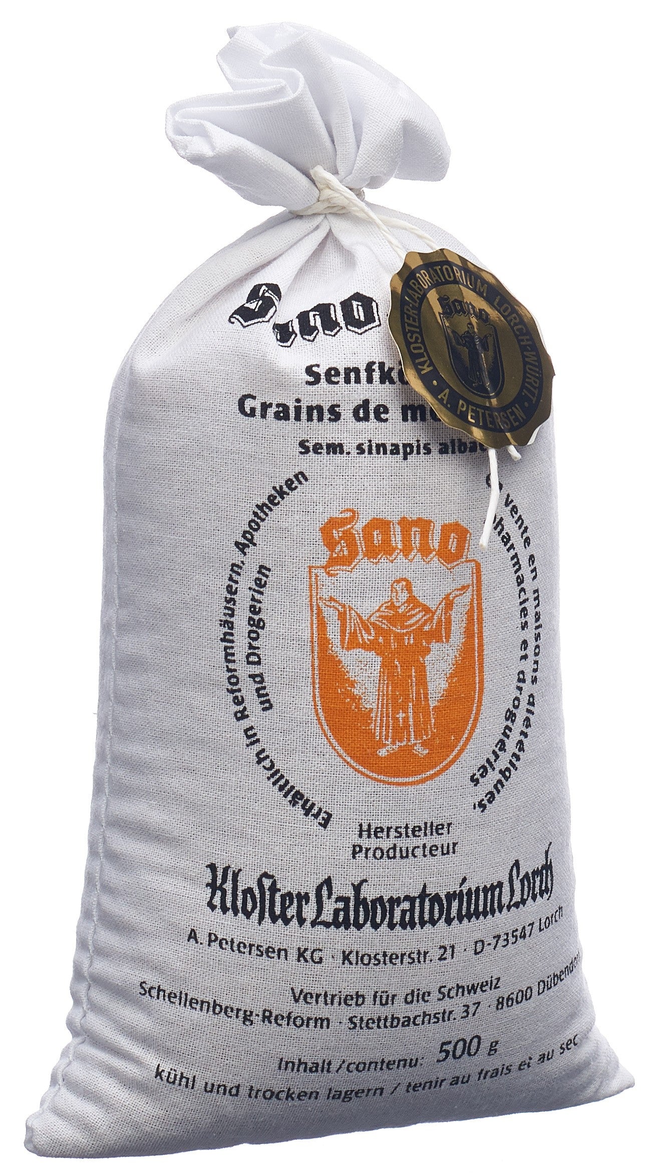 SANO Grains de Moutarde Or 500g | Bienfaits Naturels