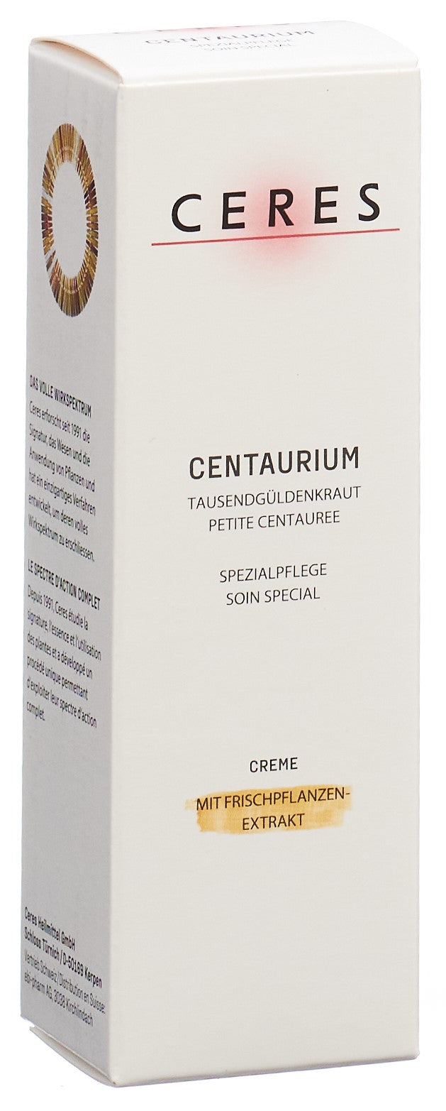 CERES Soin Spécial Centaurium Peau Sensible | 50 ml