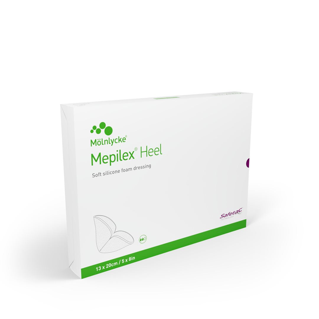 Mölnlycke Mepilex Heel Pansement Hydrocellulaire 13x20cm 5 Pièces