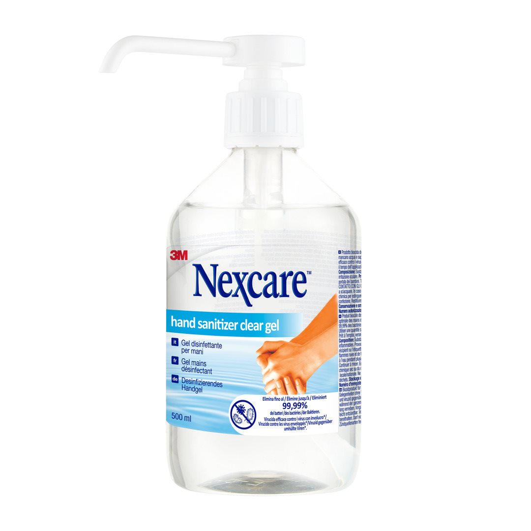3M NEXCARE gel mains antiseptique (nouv) fl 500 ml