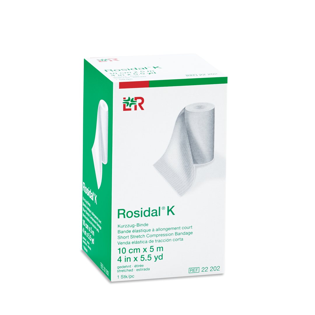 ROSIDAL K Bande Élastique Allongement 10 cm x 5 m | Confort &amp; Soutien