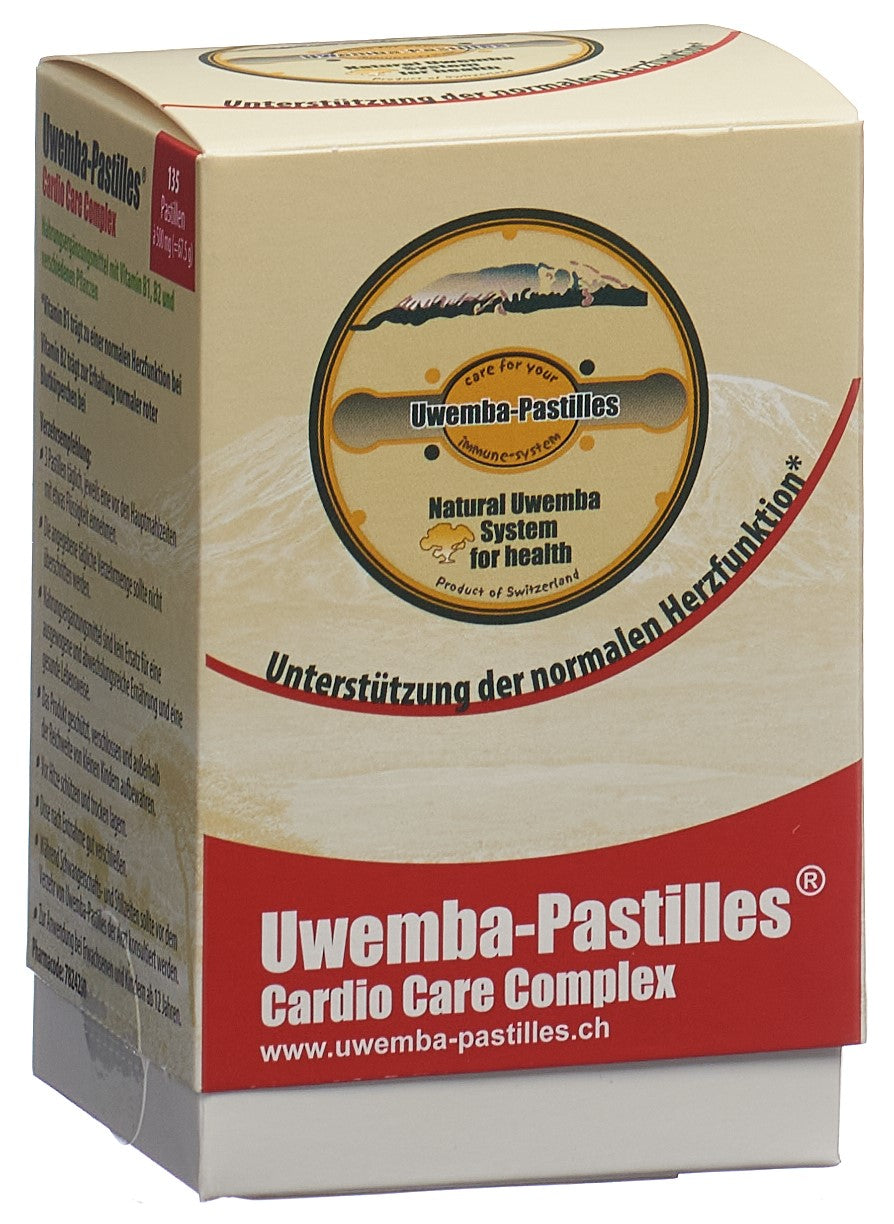 UWEMBA-PASTILLES Cardio Care Comp 500 mg 135 pce