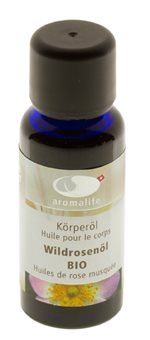 AROMALIFE Huile de Rose Sauvage BIO Soin Visage Éclat | Flacon 30 ml