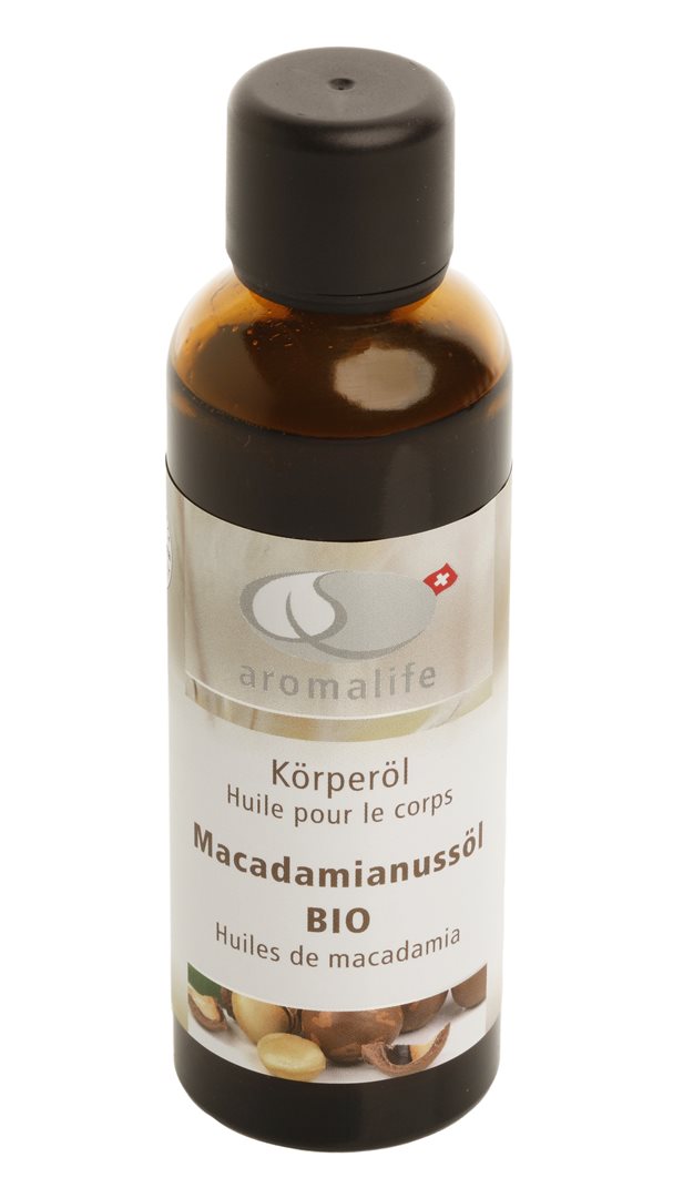 AROMALIFE Huile de Macadamia BIO Soin Nourrissant 75 ml