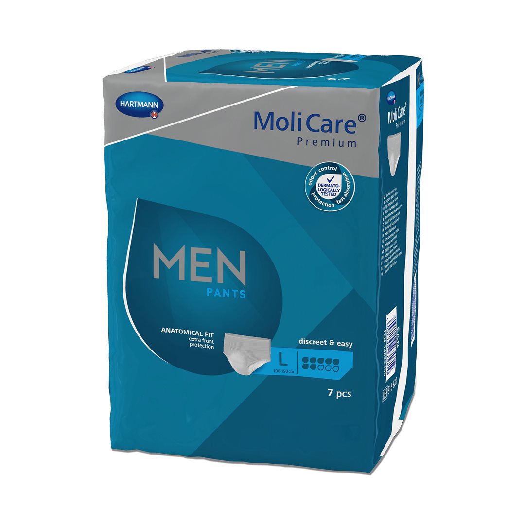 Molicare Men Pants L 7 Gouttes Protection Discrète 7 Pièces