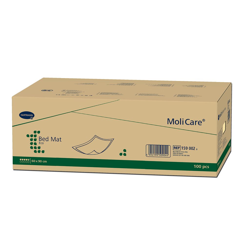Molicare Bed Mat Eco 5 Protège-matelas Absorbant | 100 Pièces 60x90cm