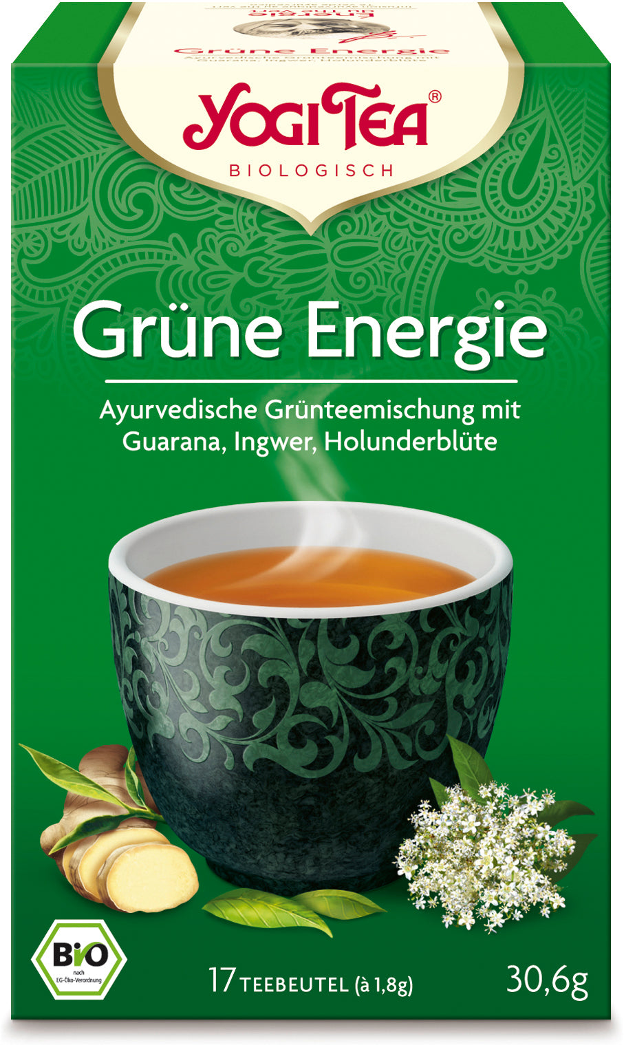 YOGI TEA Energie du Thé vert 17 x 1.8 g
