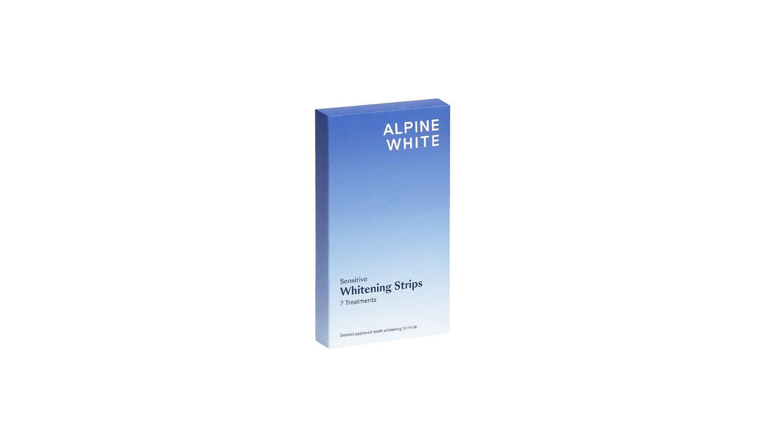 ALPINE WHITE Bandelettes Blanchissantes Sensibles 7 applications | Éclat