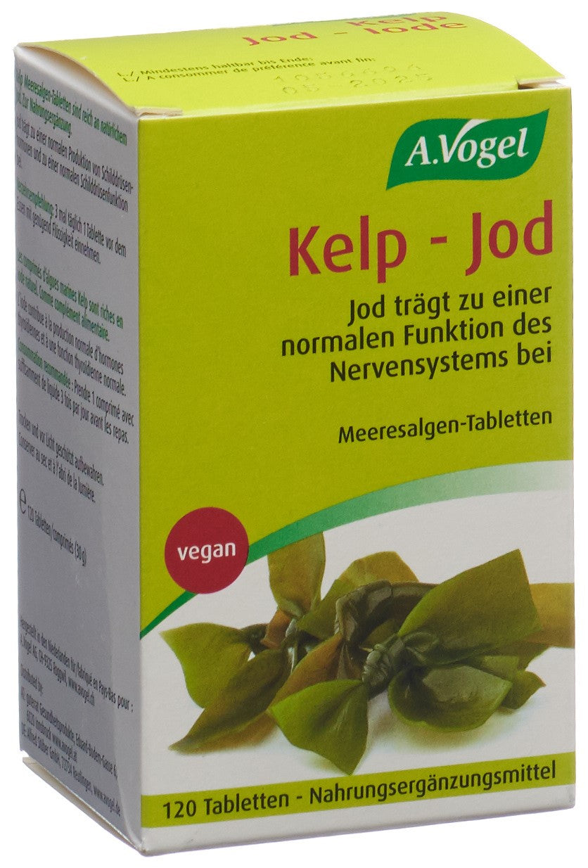 VOGEL Kelp algues marines cpr 250 mg fl 120 pce