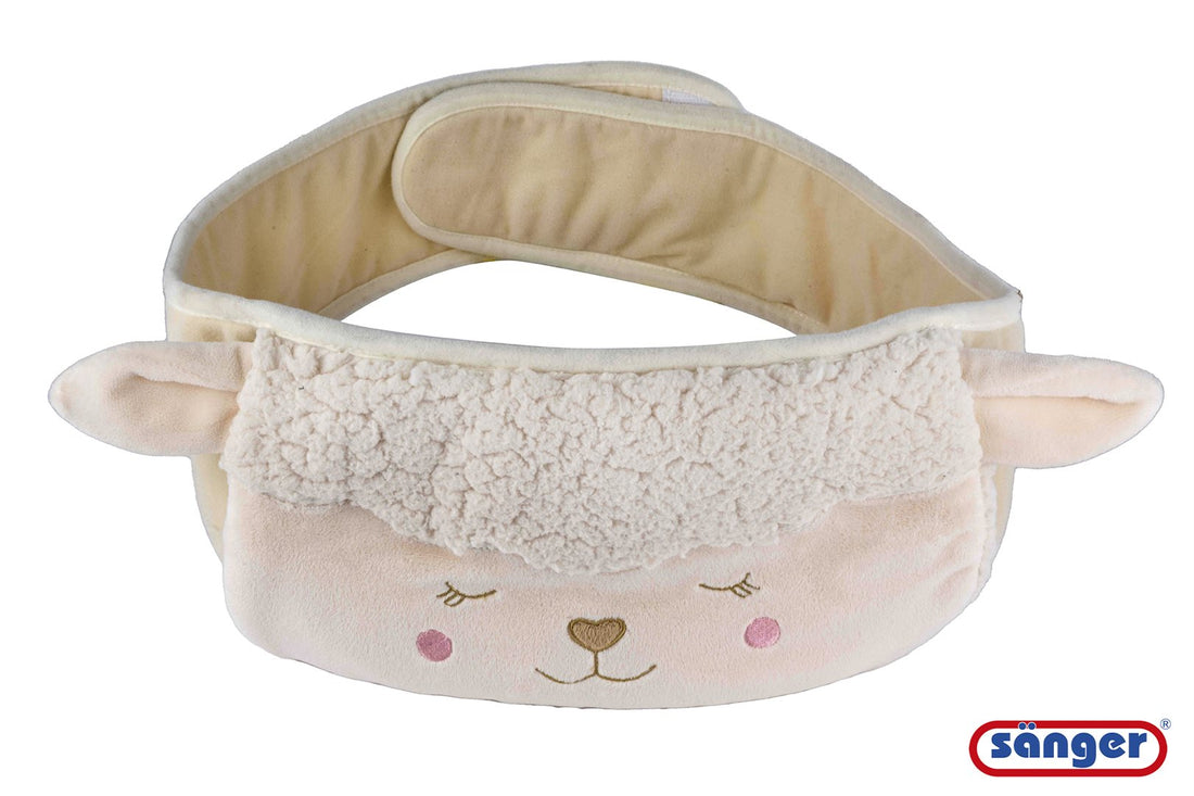 SÄNGER Ceinture Chauffante Douceur Mouton 0.8L | Soulagement Douleur