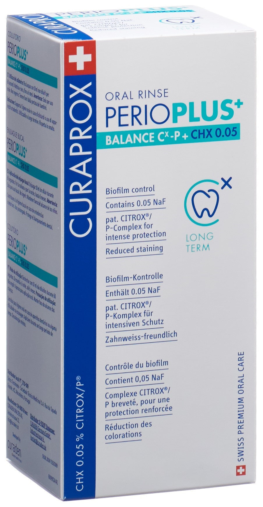 CURAPROX Perio Plus Balance Bain de Bouche 0.05% 200 ml