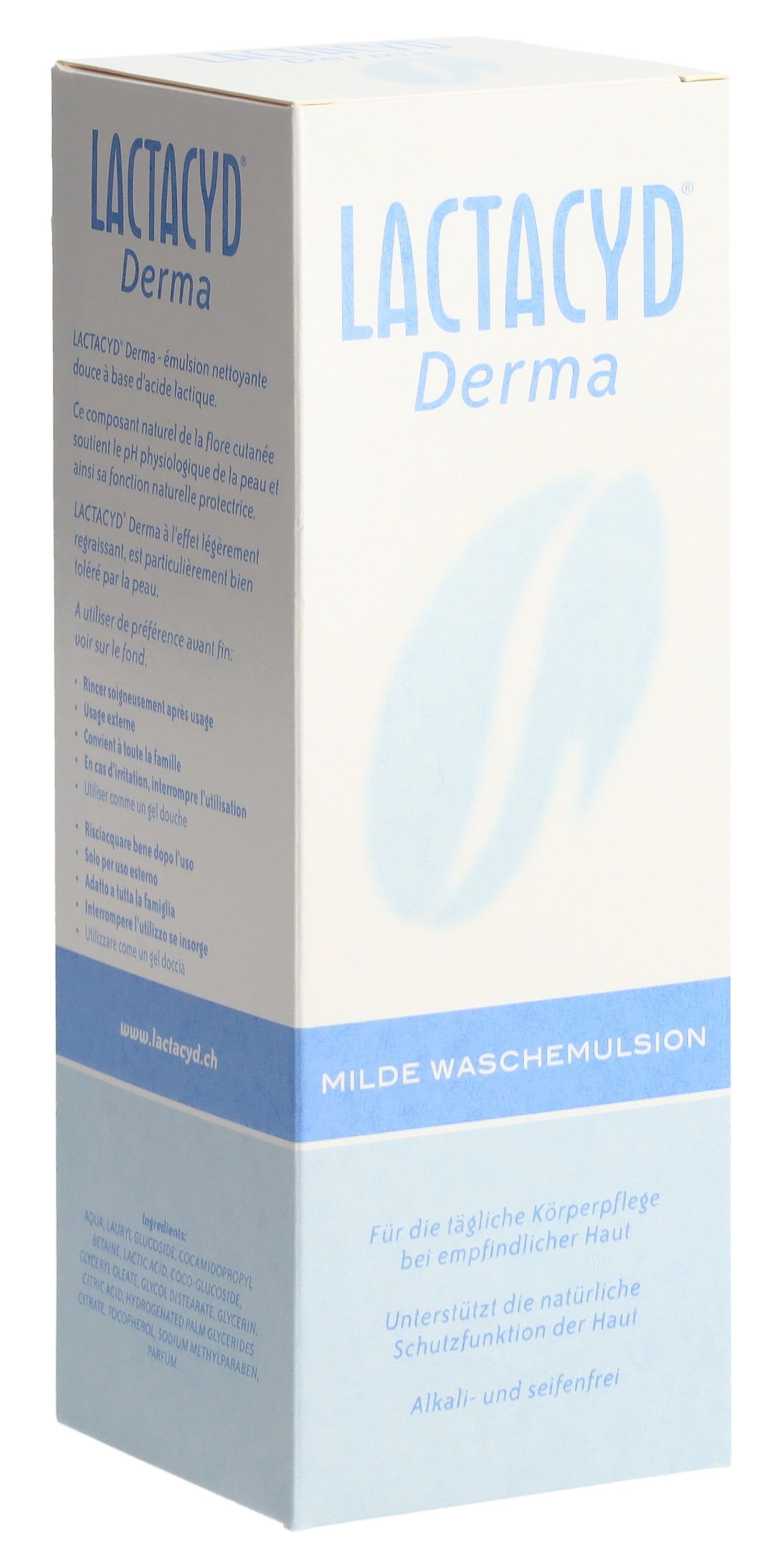 LACTACYD DERMA Émulsion Nettoyante Douce 500 ml | Soin Intime
