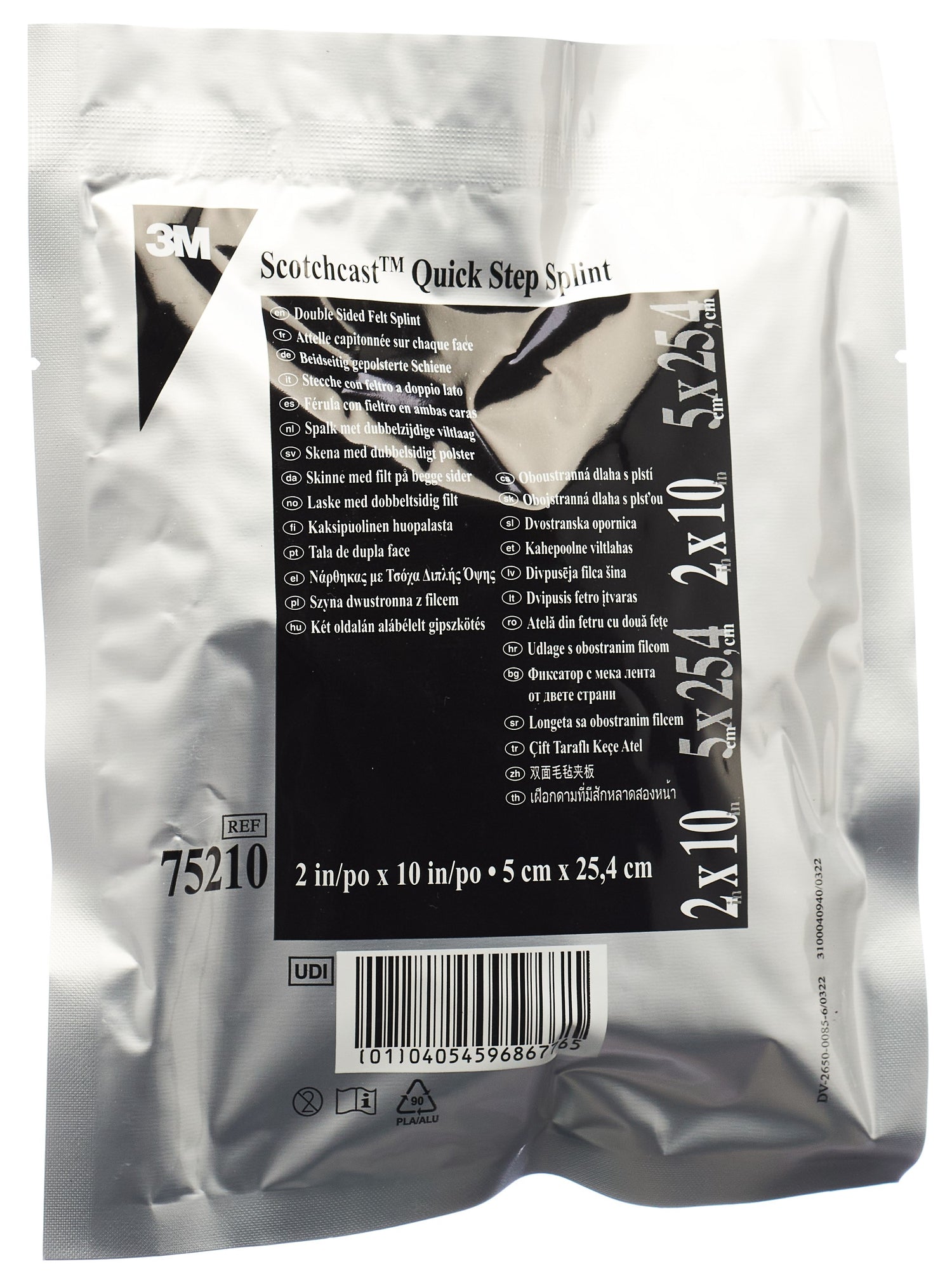 3M Scotchcast Quick Step Splint 5.1x25.4cm