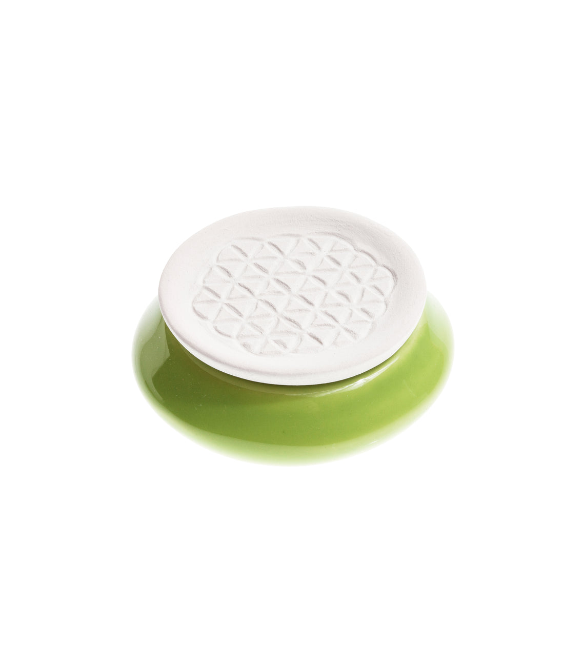AROMALIFE Diffuseur Fleur de Vie Souco Vert | Huile Essentielle Bio