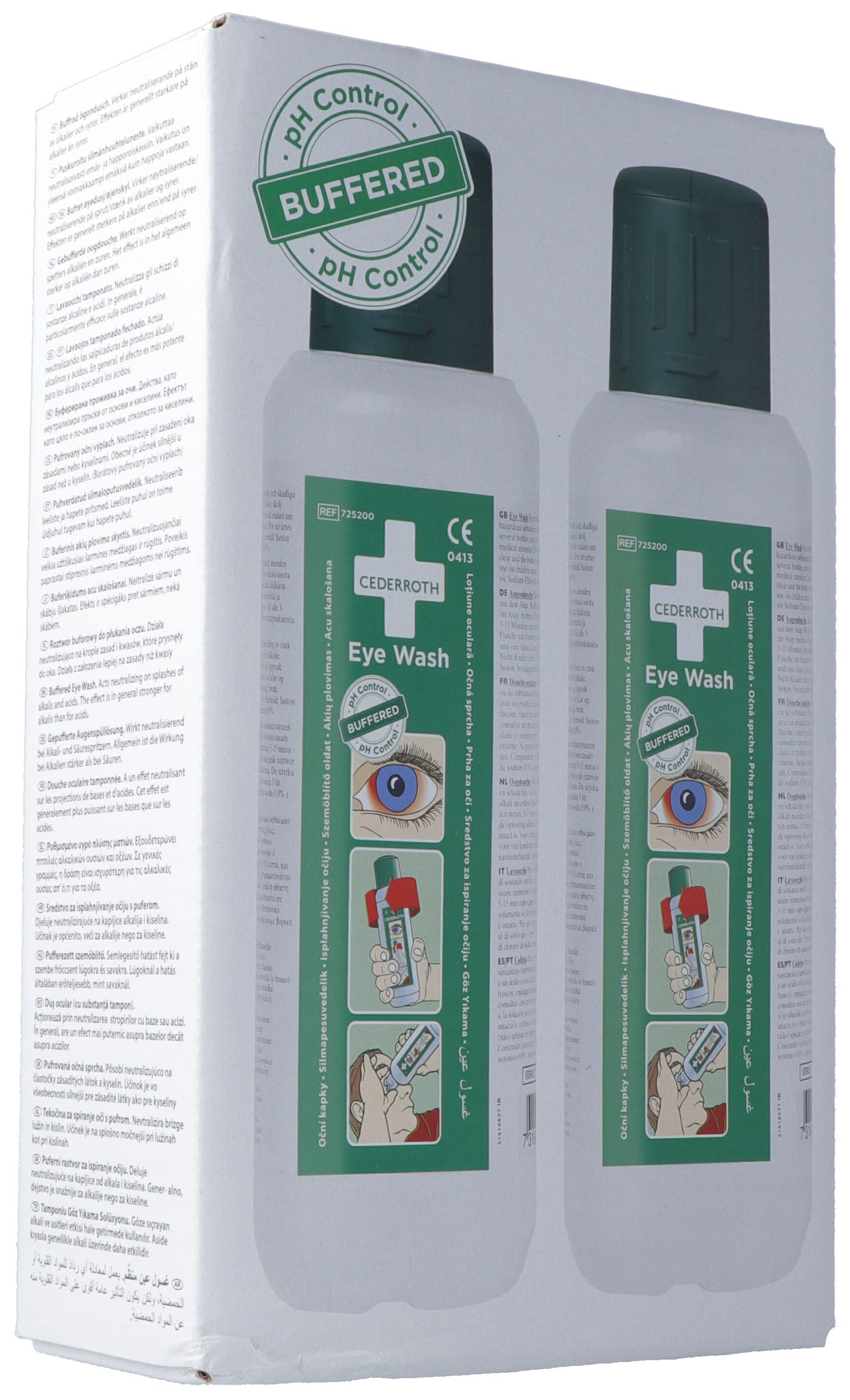 Cederroth Douche Oculaire Apaisante | 2 x 500 ml