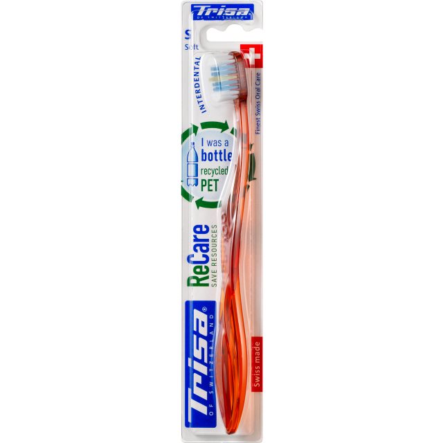 TRISA RECARE Brosse à Dents Souple | Soin Bucal Efficace