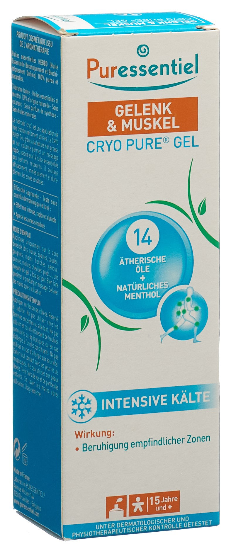 Puressentiel Cryo Pure Gel Articulations &amp; Muscles Apaisant 80 ml