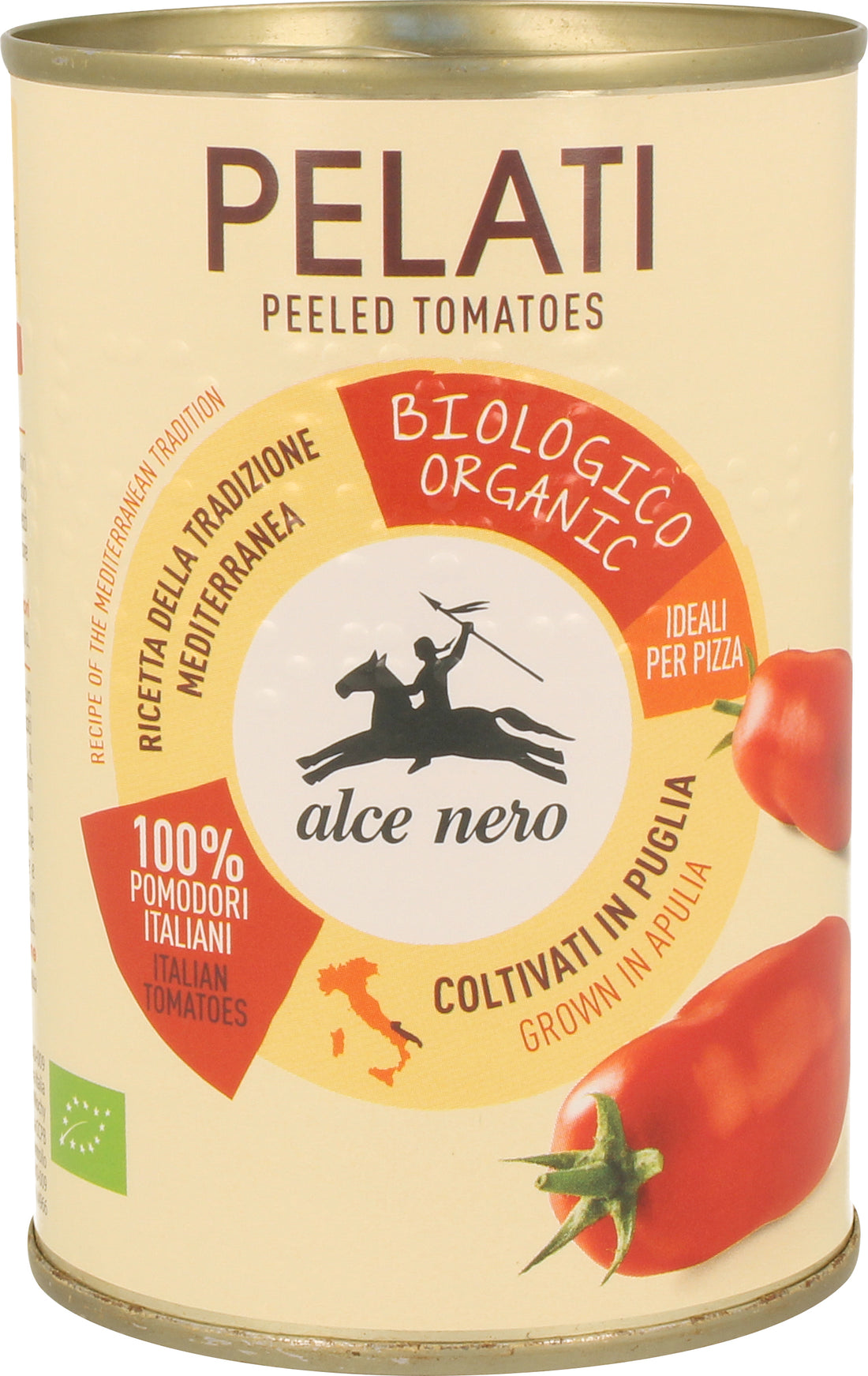 ALCE NERO tomates pelati bte 400 g