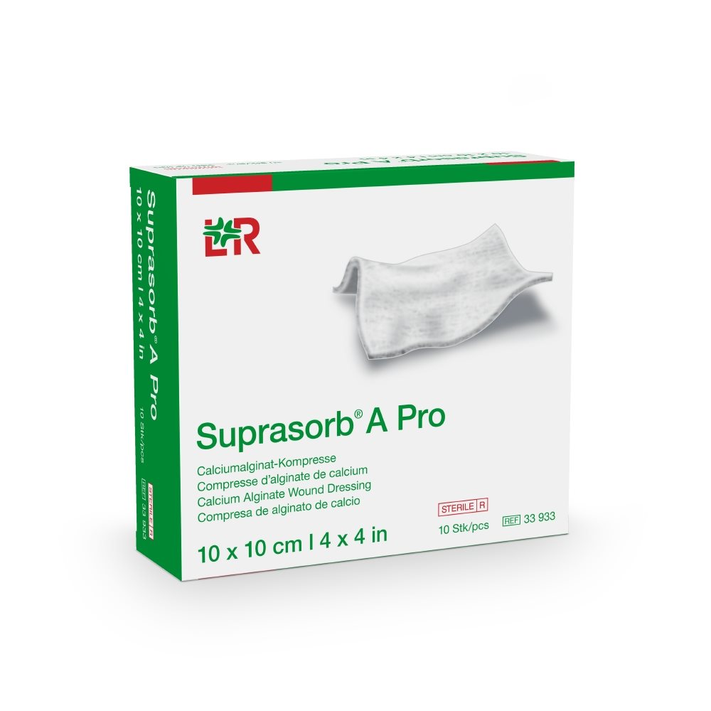 SUPRASORB A Pro Pansement Hydrocellulaire 5 x 5 cm | Lot de 10