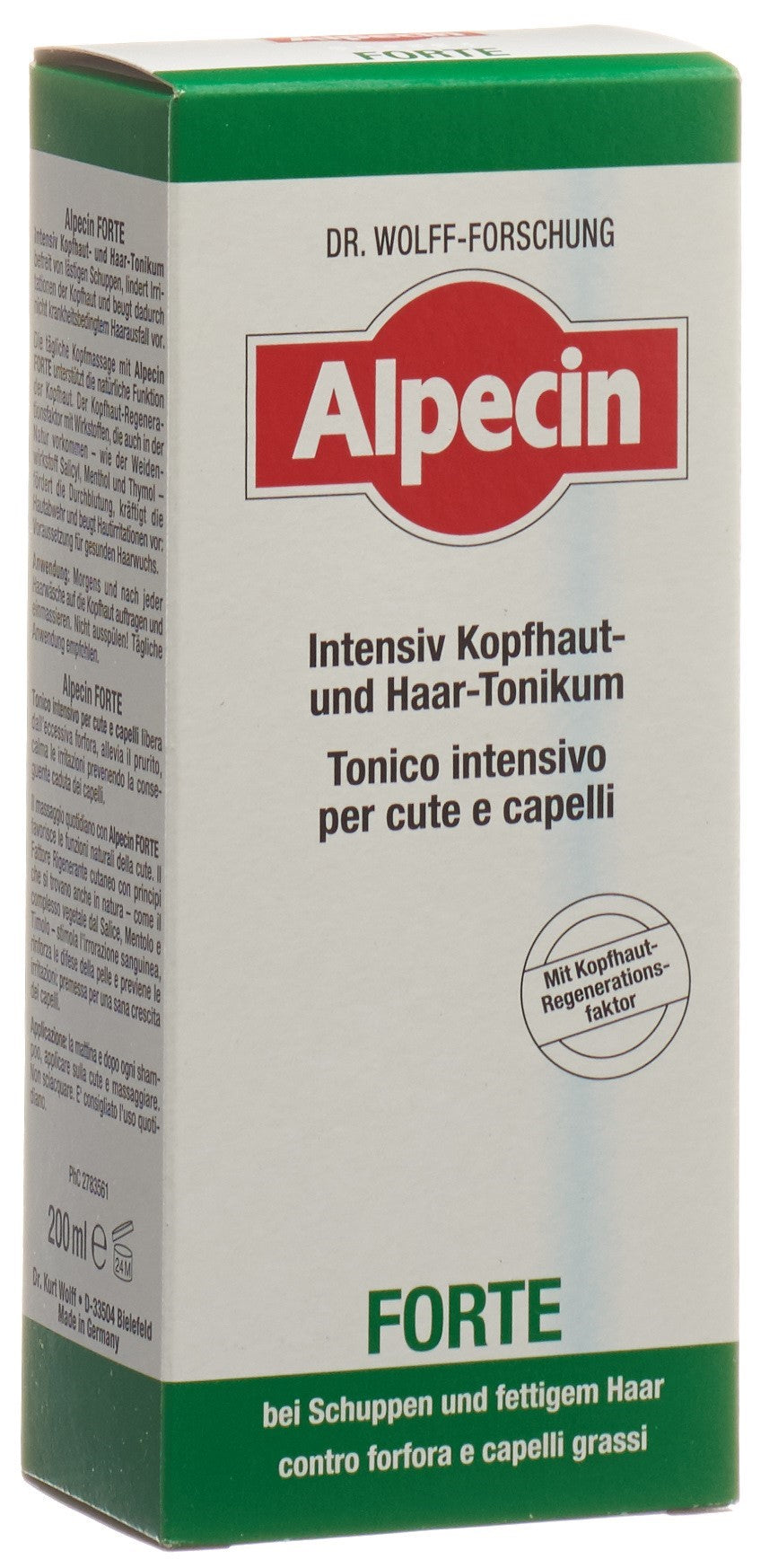 ALPECIN Forte Tonique Cheveux Stimulant 200 ml