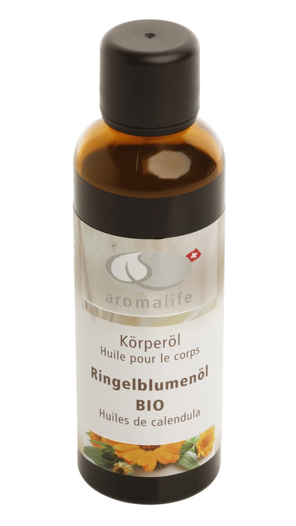 AROMALIFE Huile de Calendula BIO Soin Apaisant | Flacon 75 ml