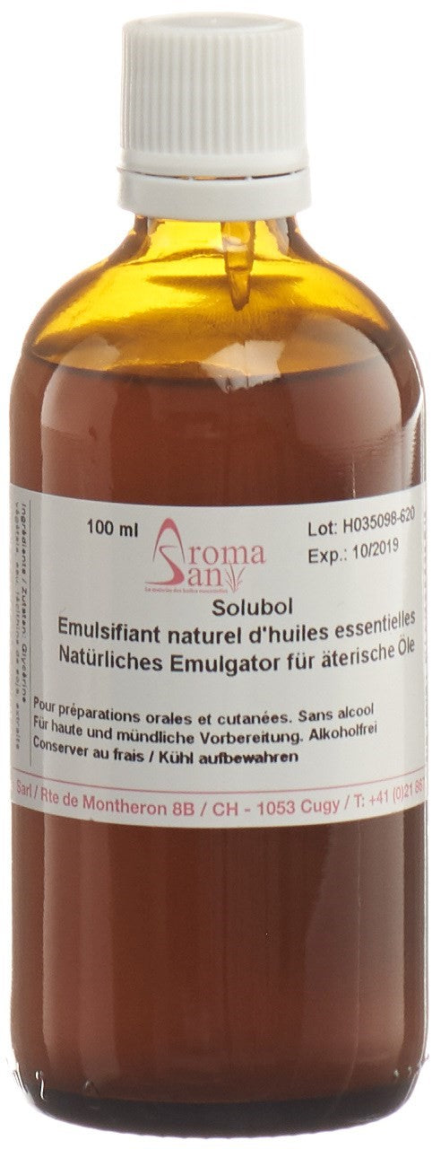 Solubol Émulsifiant Naturel pour Huiles Essentielles 100 ml