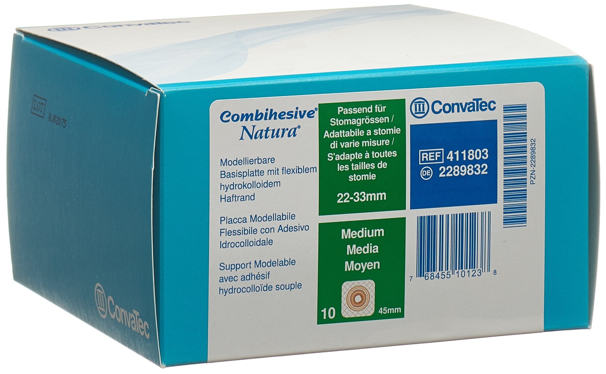 NATURA Support Modélable 22-33/45mm - Confort &amp; Protection | Lot de 10