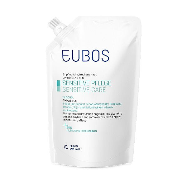 EUBOS Sensitive Huile Douche Apaisante Recharge 400 ml