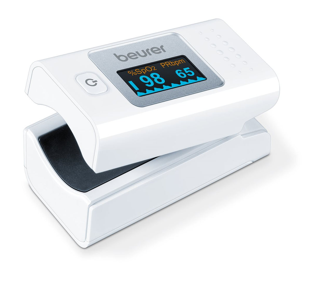 BEURER Oxymètre de Pouls PO 35 | Mesure SpO2 &amp; Fréquence Cardiaque