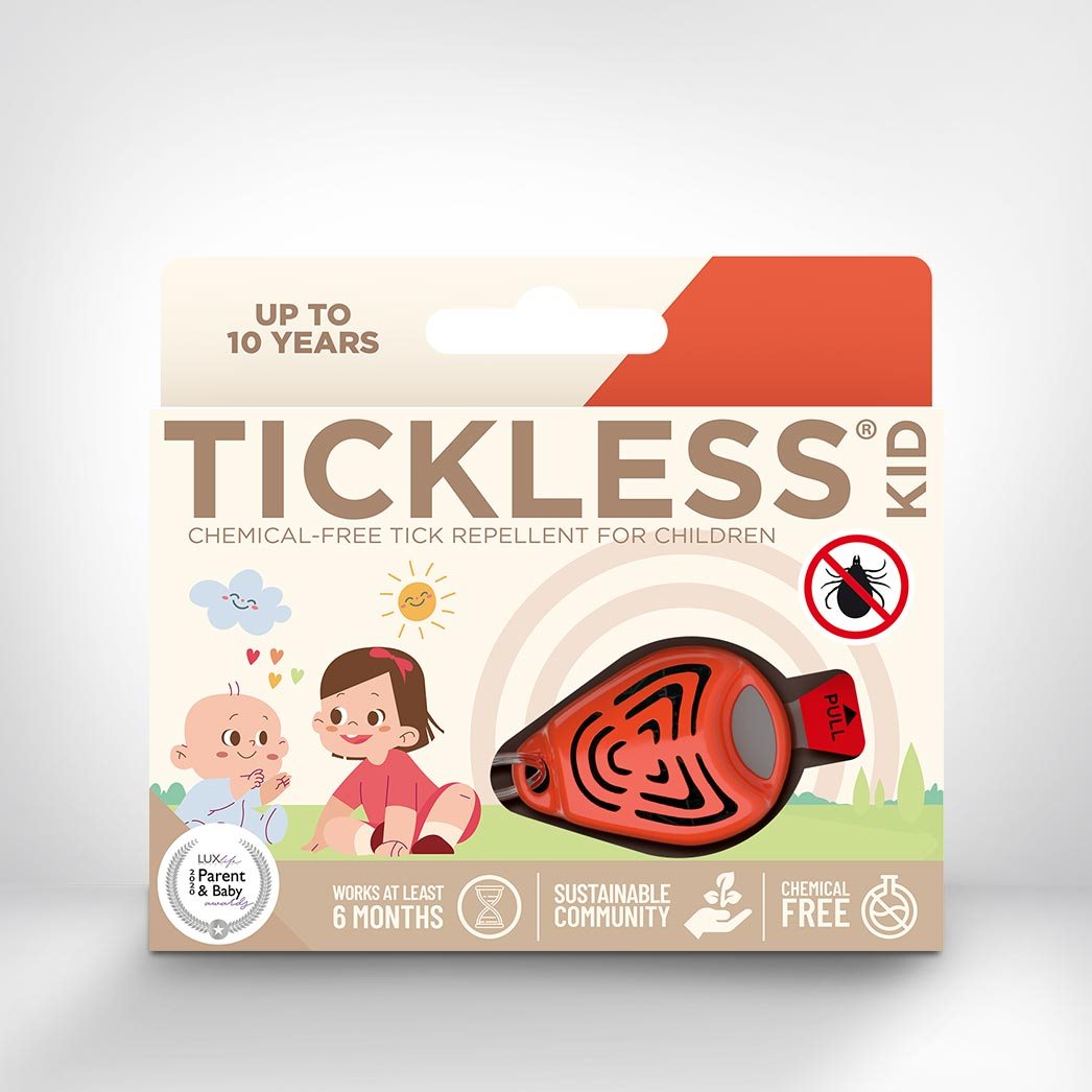 TICKLESS Kid Protection Anti-Tiques Orange Efficace | Dispositif