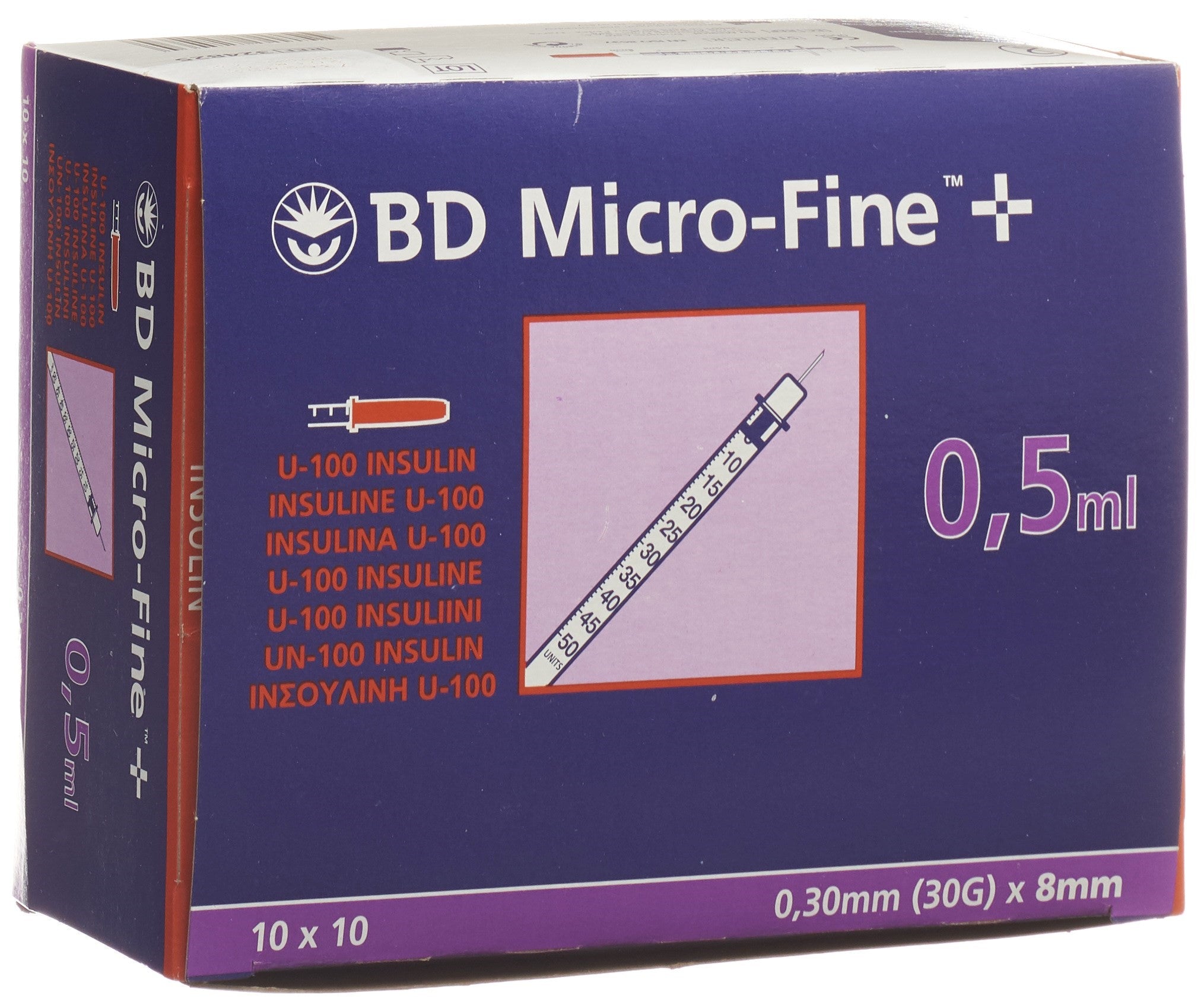 BD Micro-Fine+ Seringue d&