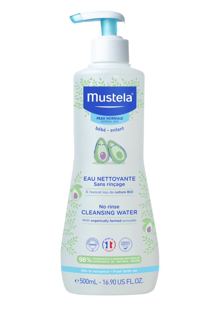 Mustela Eau Nettoyante Sans Rinçage Peau Normale 500 ml Douceur