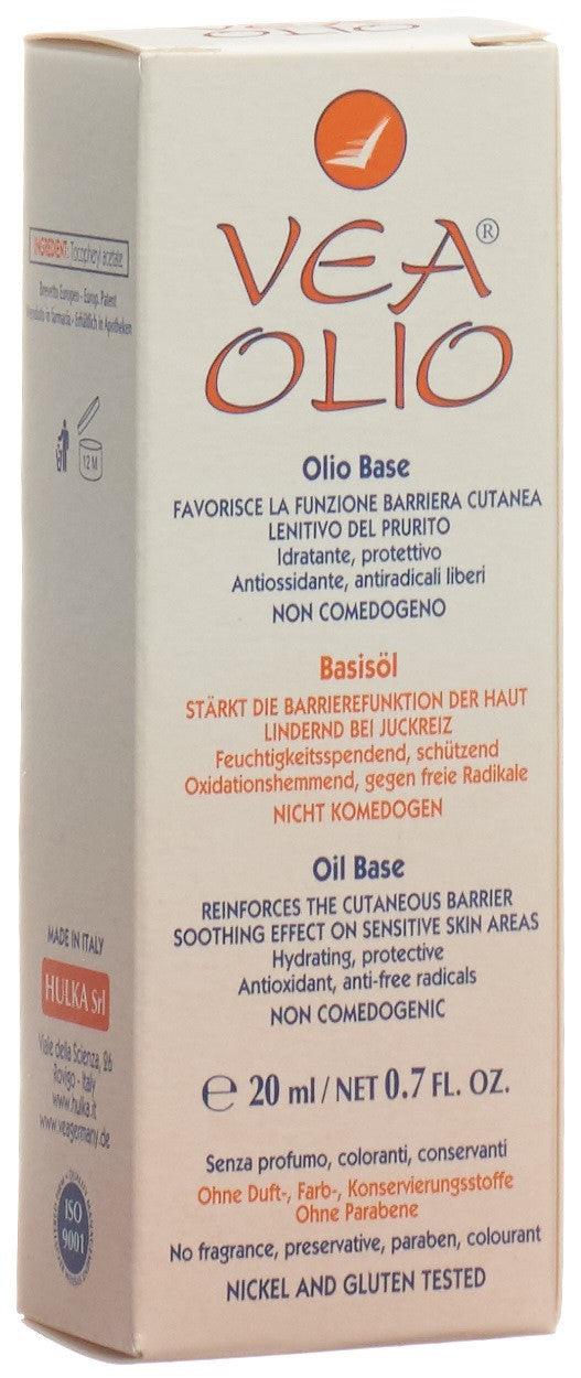 VEA OLIO huile de base tb 20 ml