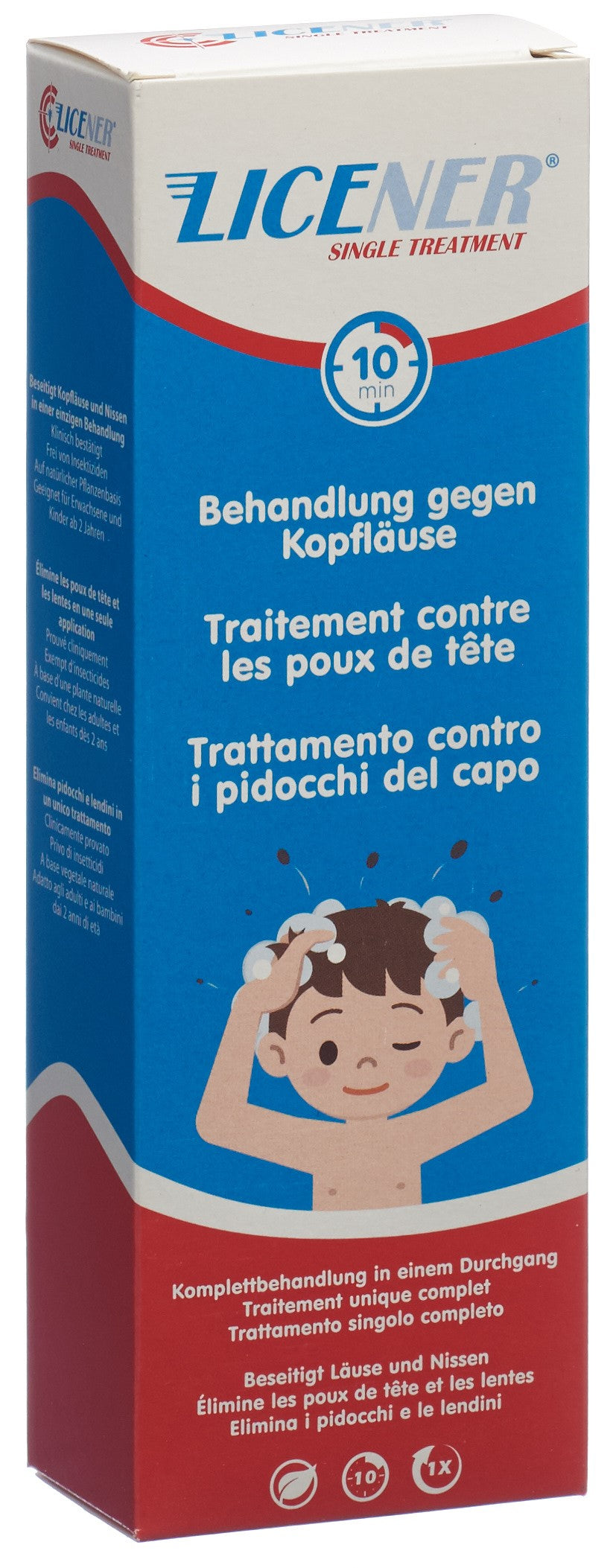 LICENER Shampooing Anti-Poux Efficace 100 ml