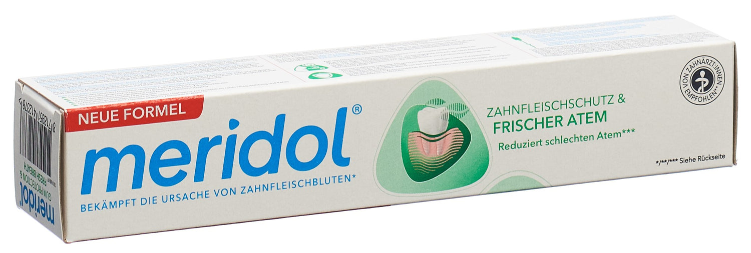 Meridol Haleine Fraîche Dentifrice Soin Anti-Halitose 75 ml