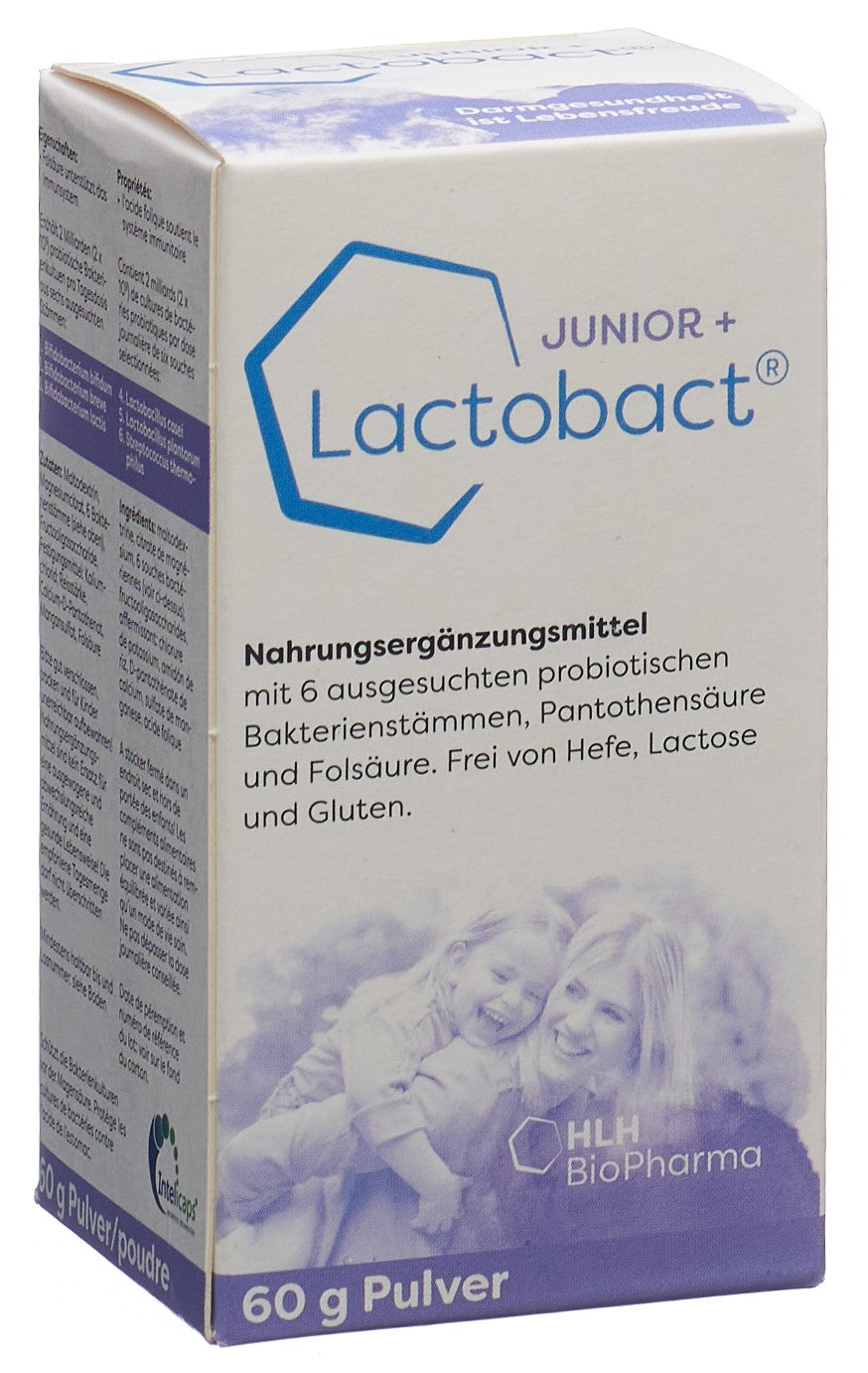 LACTOBACT JUNIOR Probiotiques Transit Intestinal | Poudre 60 g