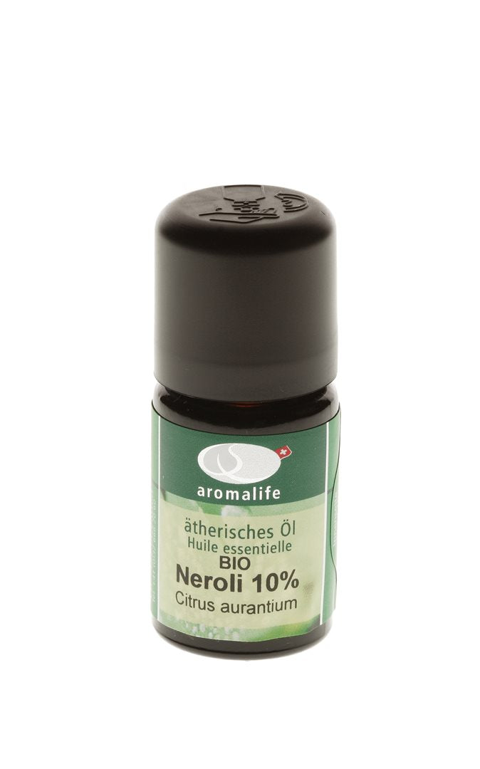 AROMALIFE Huile Essentielle Néroli 10% Bio Soin Visage Apaisant 5 ml