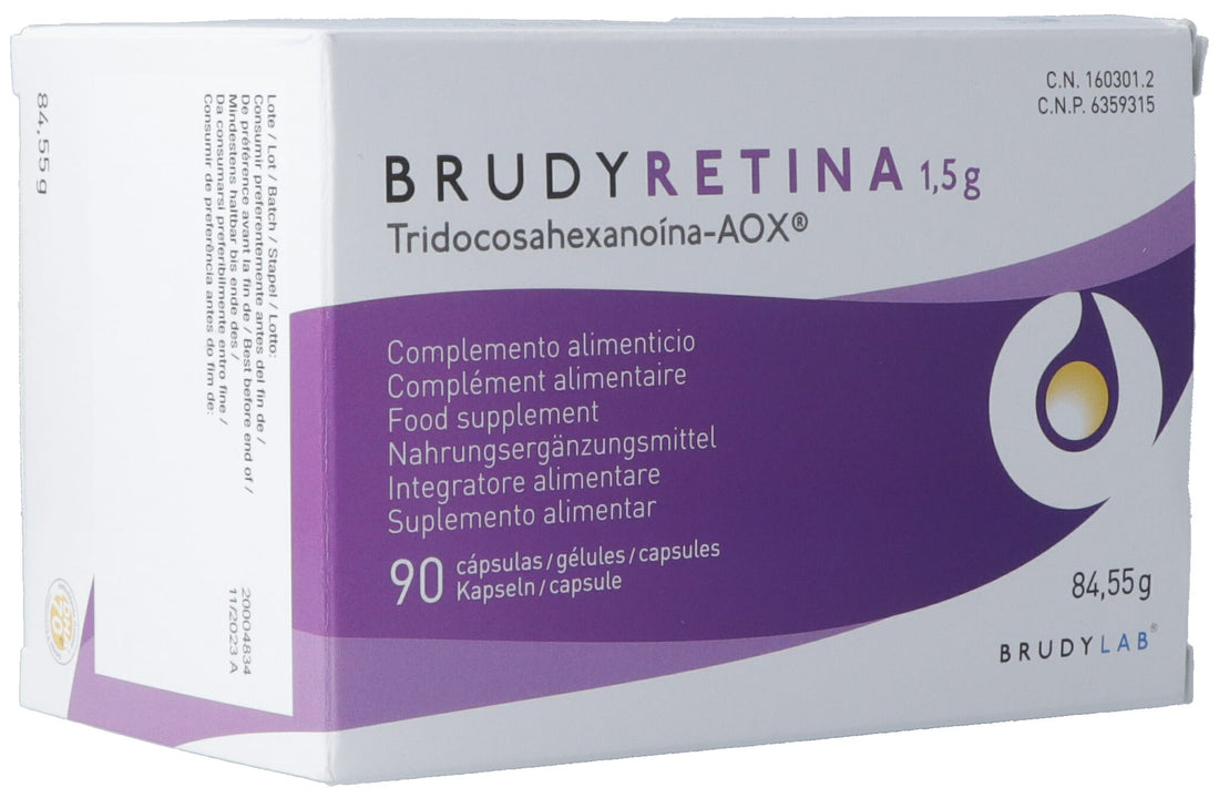 BRUDYRETINA Complément Alimentaire Vision 1.5 g Blist 90 pièces