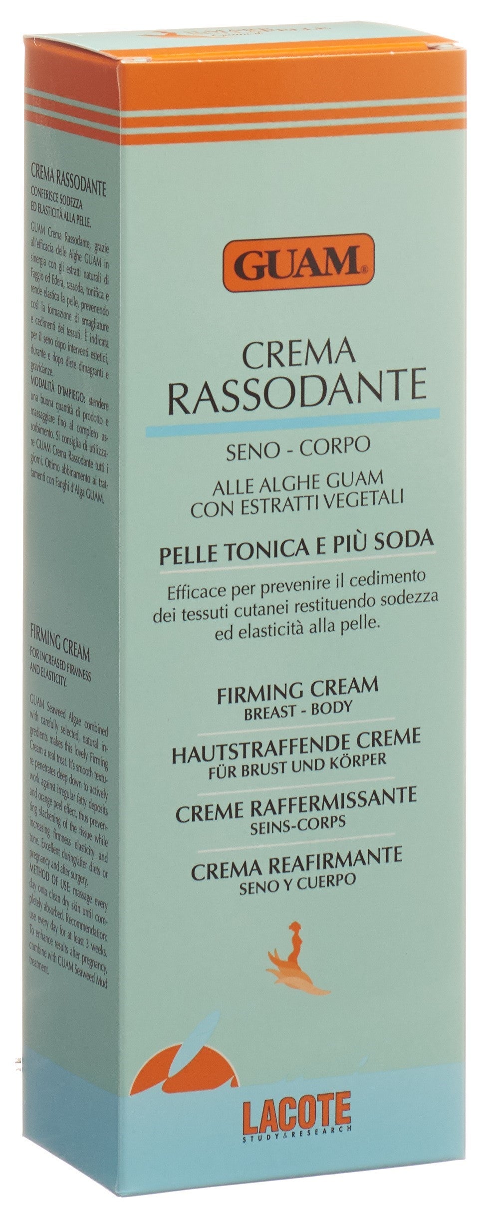 GUAM Crème Raffermissante Corps &amp; Seins 250 ml | Soin Fermeté