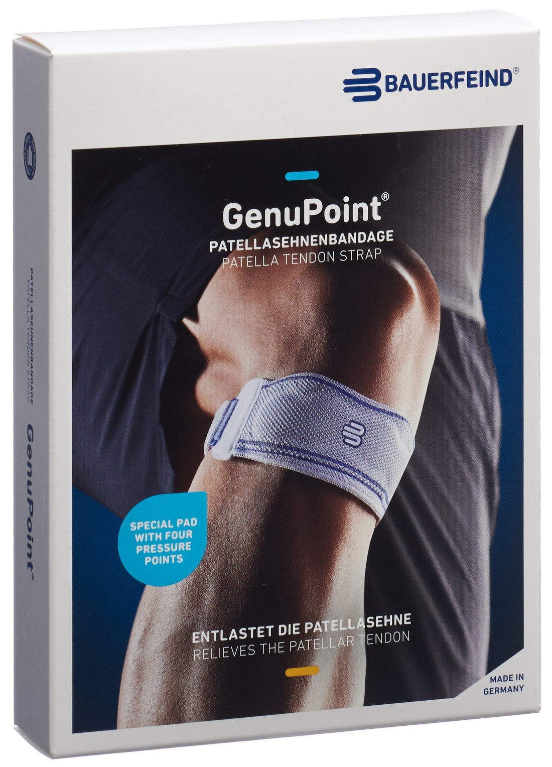 BAUERFEIND GenuPoint Orthèse Genou Actif Gr3 Titane | Soutien