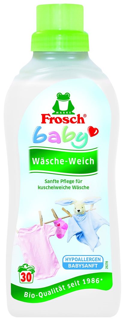 Frosch Bébé Adoucissant Textile 750 ml Douceur Hypoallergénique | Flacon
