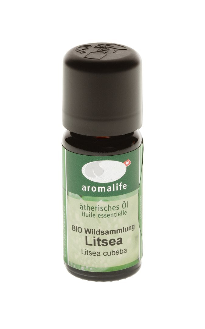 AROMALIFE Huile Essentielle Litsea Cubeba BIO 10 ml - Pure &amp; Naturelle