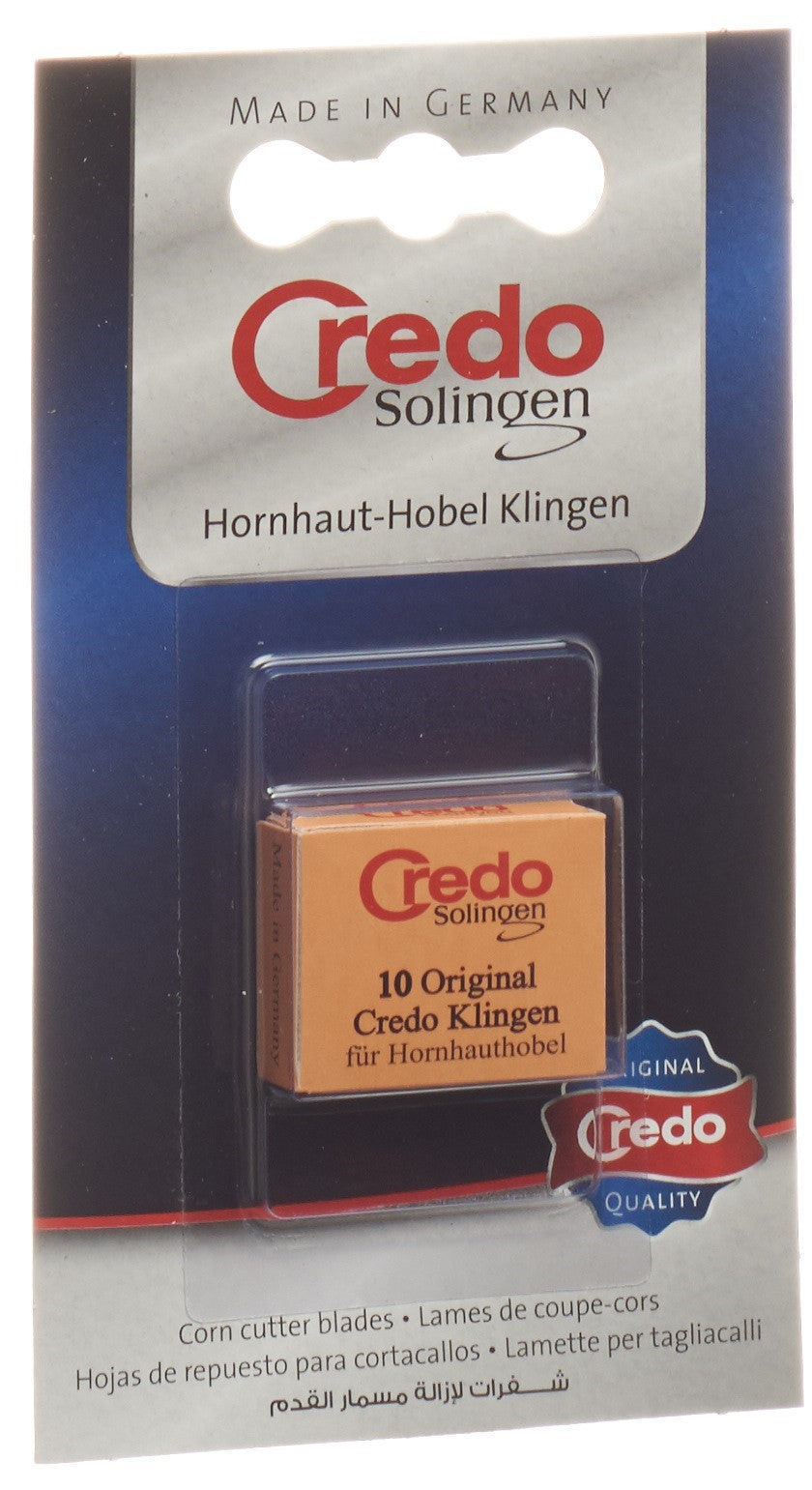 CREDO Lames Coupe Cors &amp; Ampoules | Recharge 10 Pièces
