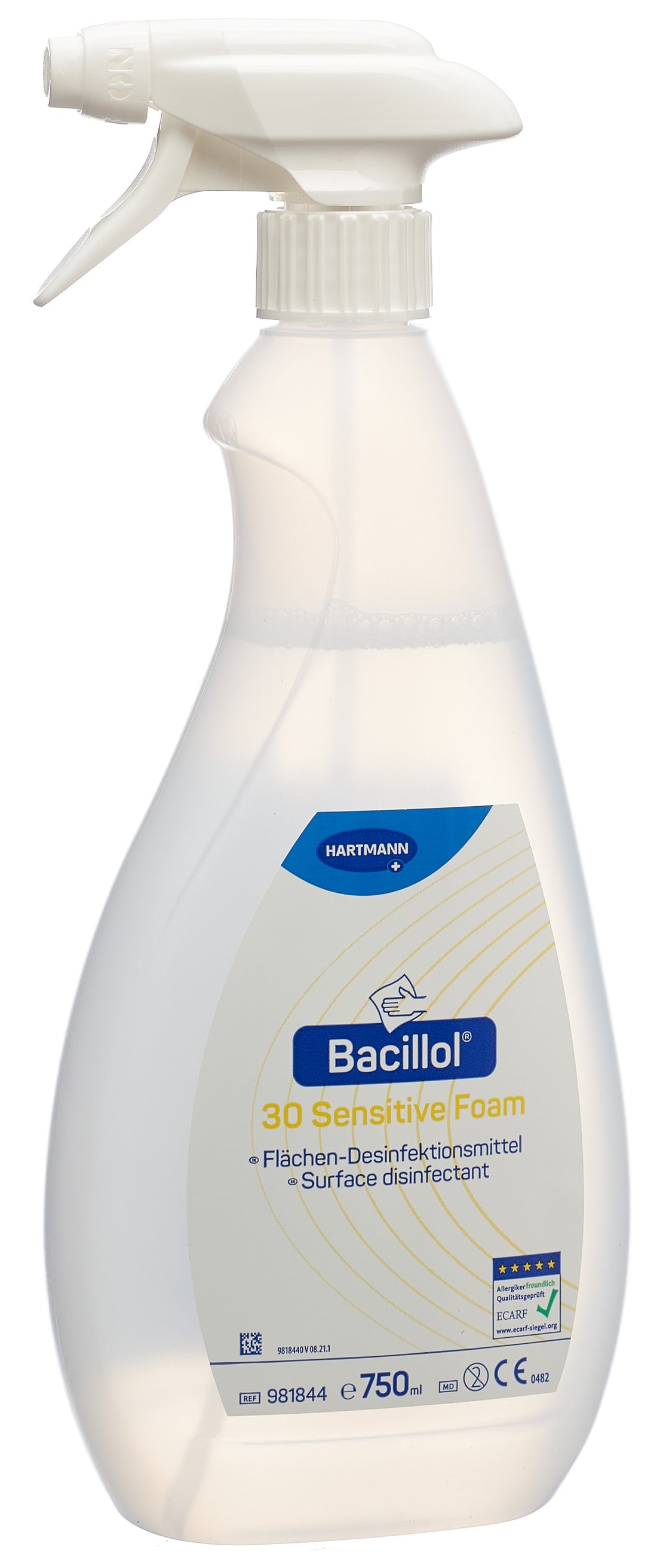 BACILLOL 30 Sensitive Mousse Désinfectante | 750 ml