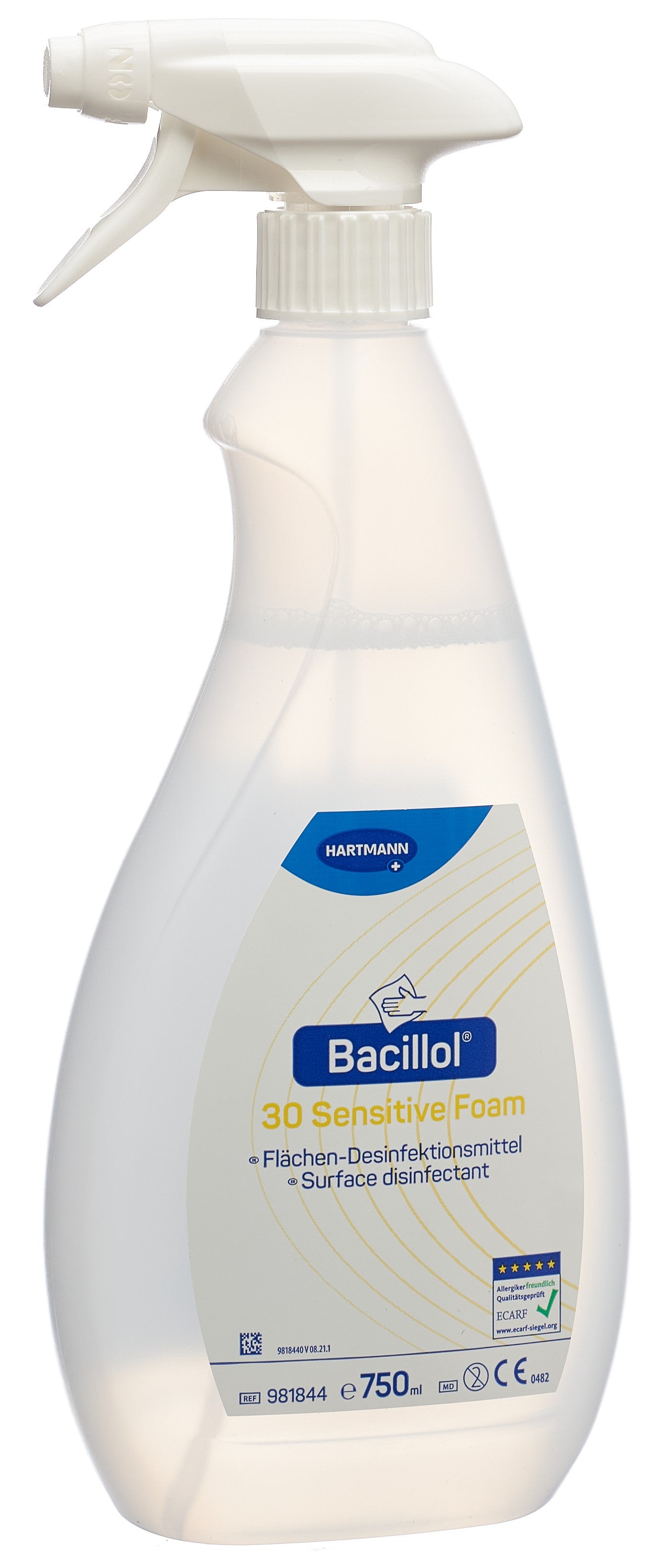 BACILLOL 30 Sensitive Mousse Désinfectante | 750 ml