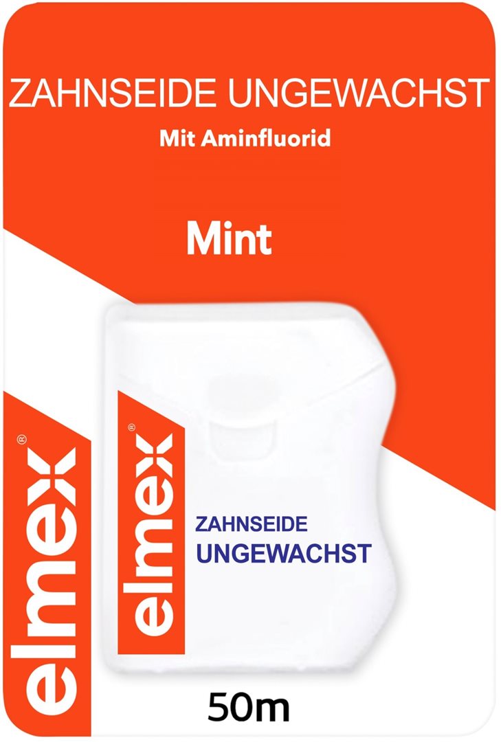 ELMEX Fil Dentaire Sensitive 50m Non Cire | Soin Essentiel