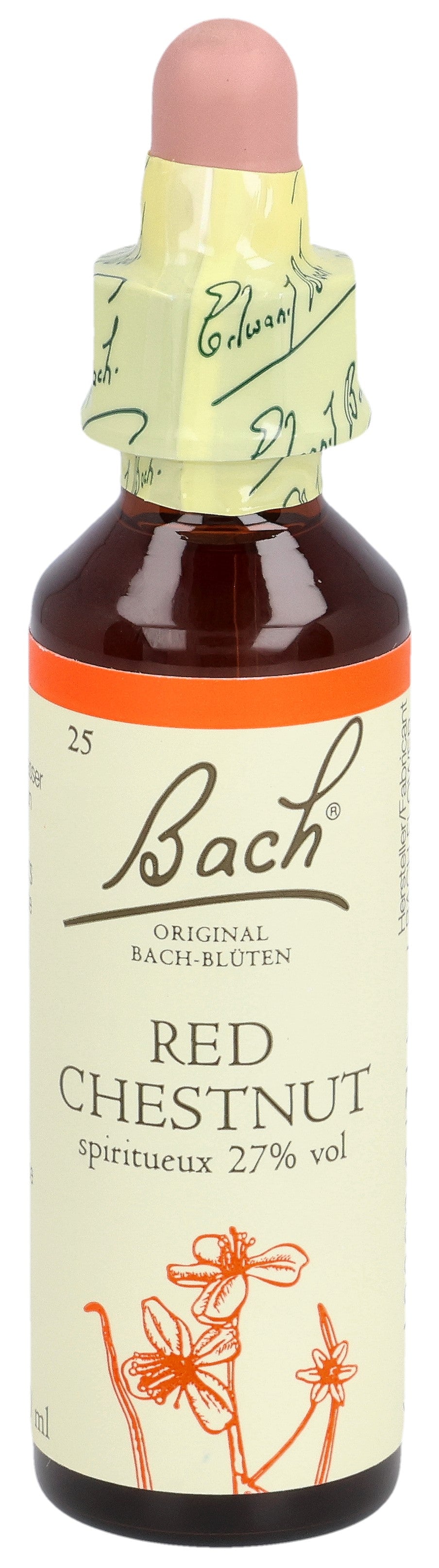 Fleurs de Bach Original Marronnier Rouge N°25 Calme 20 ml