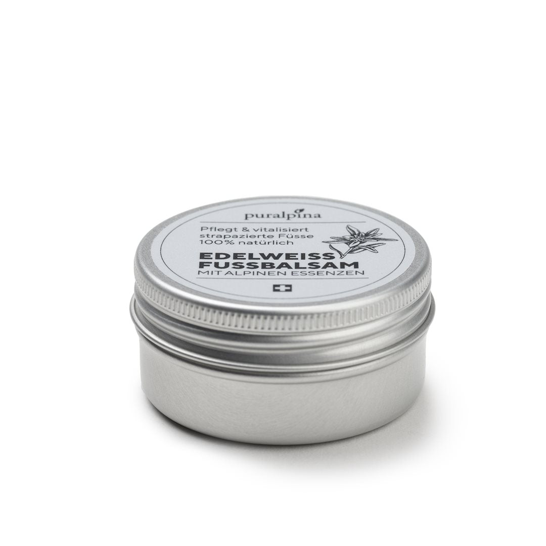 PURALPINA Edelweiss Baume Pieds Réparateur | Pot 30 ml