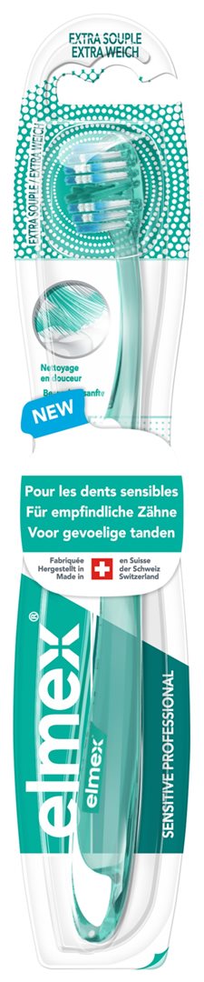 ELMEX SENSITIVE PROFESSIONAL Brosse à Dents Extra Douce | Soin Dentaire